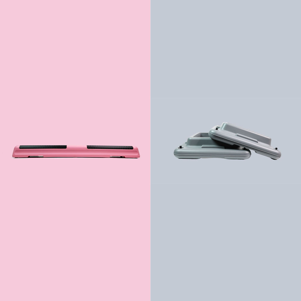 Aerobic Steps with 2 Adjustable Locking Risers – The Aerobic Step Shop ...