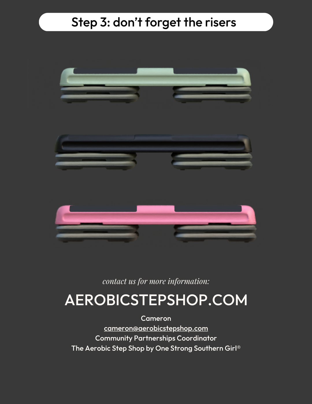 Styled by You Collection (Personalized Aerobic Steps)
