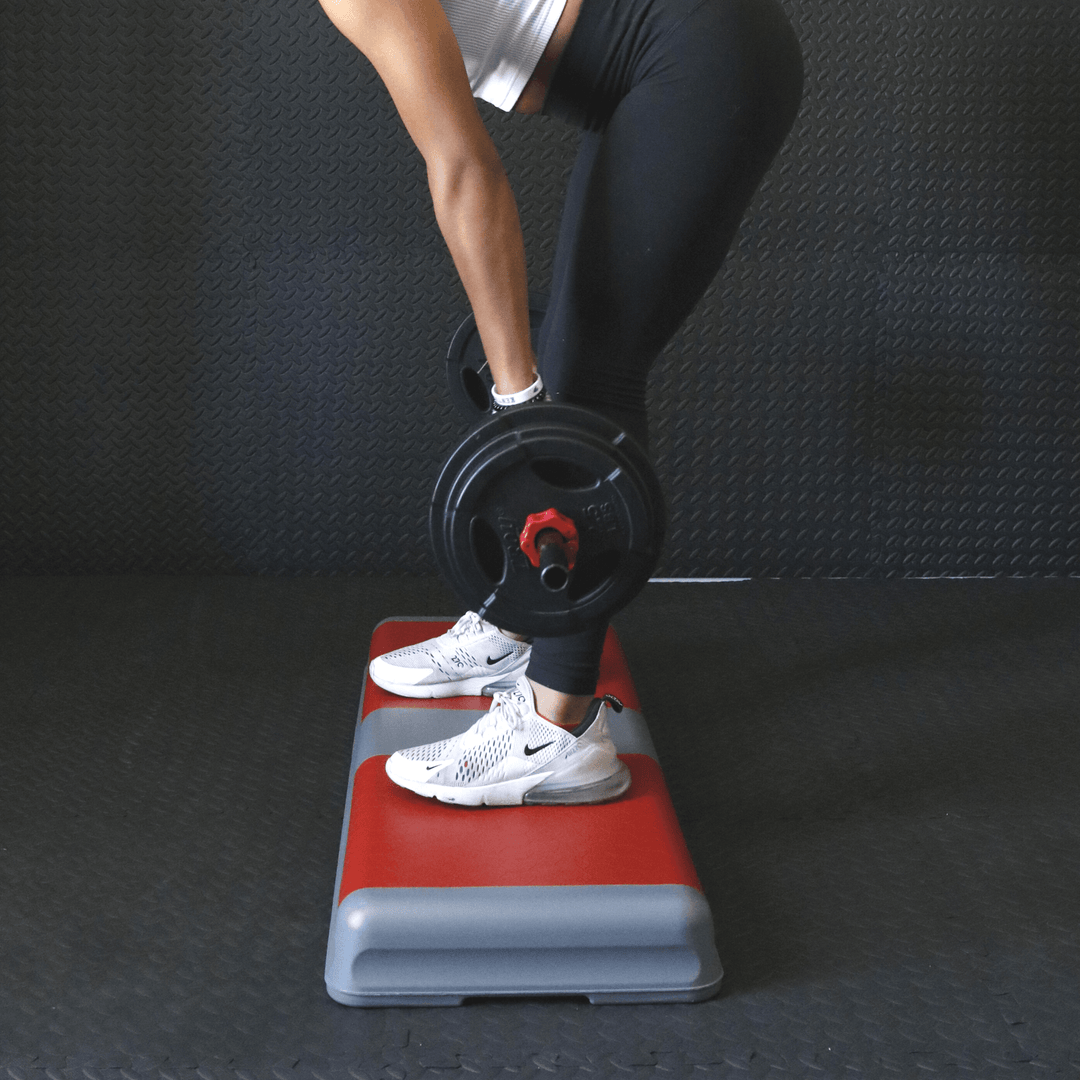 aerobic stepper platform-red