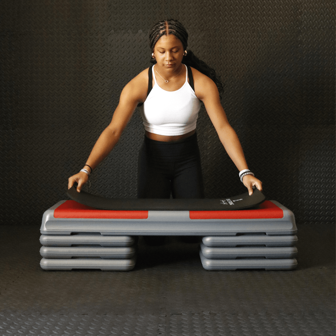 Quick Step Mat Aerobic Step Mats/Soft, Custom-Sized Mats that Fit Perfectly on Top of ...